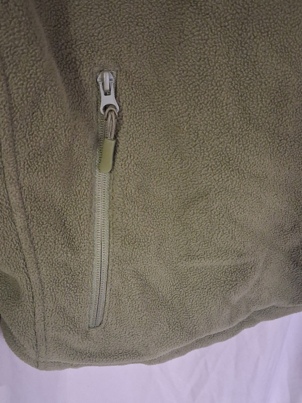 BÆRSkin Tactical Fleece Hoodie Men's XL Olive Green Full Zip Utility Jacket - Picture 12 of 14